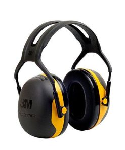 3M Peltor X2A X-Series Over-the-Head Earmuffs, Black and Yellow, Pack of 1-3M-Helmetdon