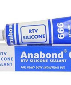 Anabond 666 Rtv Silicone Sealent , Clear , 100 Gms-Sealant-Anabond-Helmetdon