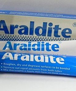 Araldite Standard Epoxy Adhesive 180 gms (Resin 100g + Hardener 80g)-Adhesive-Araldite-Helmetdon