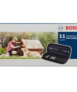 Bosch 2607017540 Canvas Screwdriver Bit Set (Blue, 11-Pieces)-Home Improvement-Bosch-Helmetdon