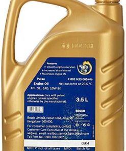 Bosch F002H23065 Pulse 10W-30 API SL Engine Oil for Cars (3.5 L)-Automotive Parts and Accessories-Bosch-Helmetdon