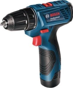 Bosch GSB 120LI Plastic Cordless Impact Drill Kit (Blue)-Home Improvement-Bosch-Helmetdon