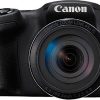 Canon PowerShot SX430B 20MP Digital Camera with 45x Optical Zoom (Black) + 16GB Memory Card + Camera Case-CE-Canon-Helmetdon