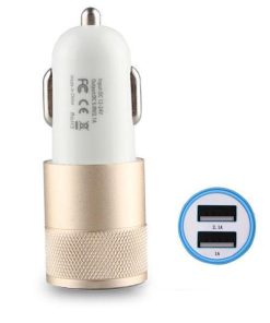 Car Charger, Kardzine Mobile Phone Charger - Dual USB Car Charger-Car Mobile Charger-kardzine-Helmetdon