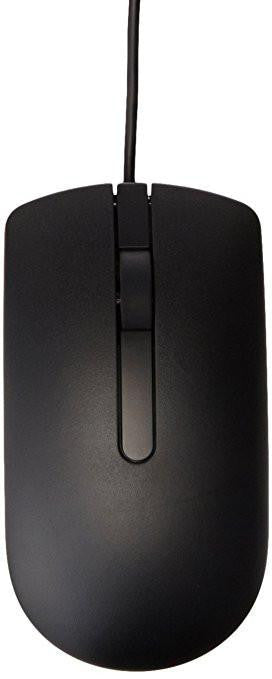 Dell MS116 USB Wired Optical Mouse (1000 DPI)-Computers and Accessories-Dell-Helmetdon