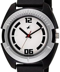 Fastrack Casual Analog White Dial Men's Watch -NK3116PP02-Watch-Fastrack-Helmetdon