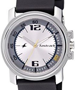 Fastrack Economy Analog Silver Dial Men's Watch -NK3039SP01-Watch-Fastrack-Helmetdon
