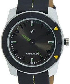 Fastrack Essentials Analog Grey Dial Men's Watch -NK3015AL02-Watch-Fastrack-Helmetdon