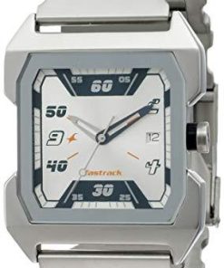 Fastrack Party Analog Silver Dial Men's Watch -NK1474SM01-Watch-Fastrack-Helmetdon