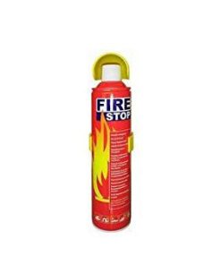 Fire Stop Car Fire Extinguisher with Stand (400-500 ml)-car care-Aditya-Helmetdon