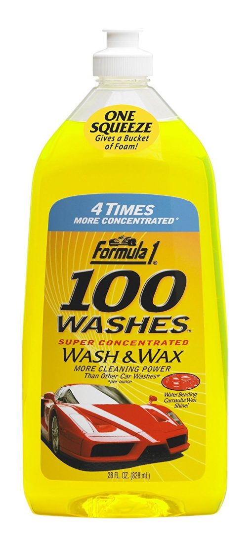 Formula 1 100 Washes Wash and Wax (828 ml)-Wash & Wax-Formula 1-Helmetdon