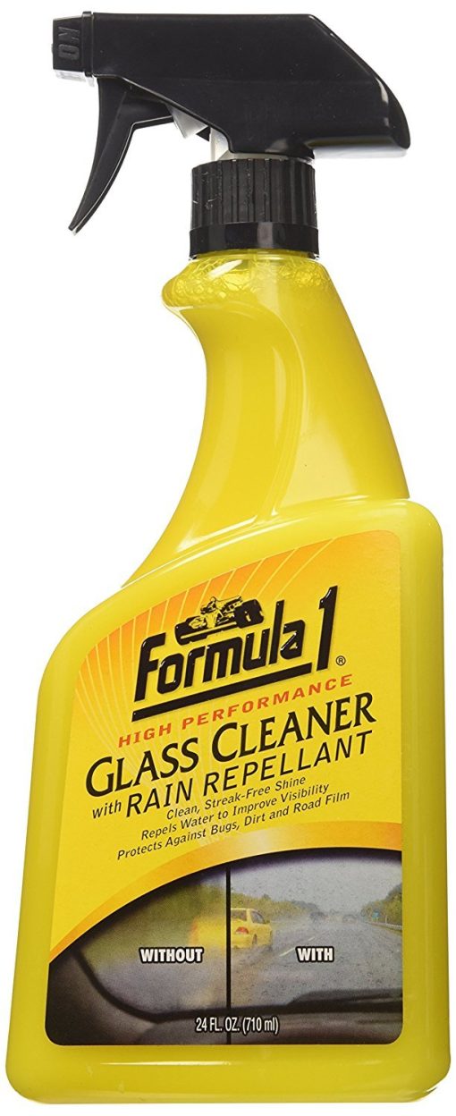 Formula 1 Glass Cleaner with Rain Repellant (710 ml)-car care-Formula 1-Helmetdon