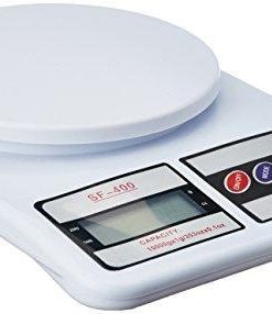 Generic Electronic Kitchen Digital Weighing Scale, Multipurpose (White, 10 Kg)-BISS Basic-Generic-Helmetdon