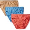 Jockey Women's Cotton Bikini (Pack of 3) (Color May Vary)-Apparel-Jockey-Helmetdon