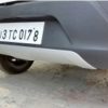 Kardzine Front & Rear Bumper Extension (Silver Painted) for Renault Kwid-car accessories-kardzine-Helmetdon