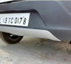 Kardzine Front & Rear Bumper Extension (Silver Painted) for Renault Kwid-car accessories-kardzine-Helmetdon