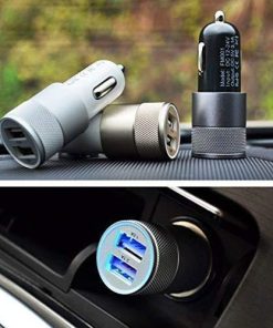 Kardzine Maruti Suzuki Celerio Car Phone Charger - Dual USB Maruti Celerio Car Phone Charger-car accessories-kardzine-Helmetdon