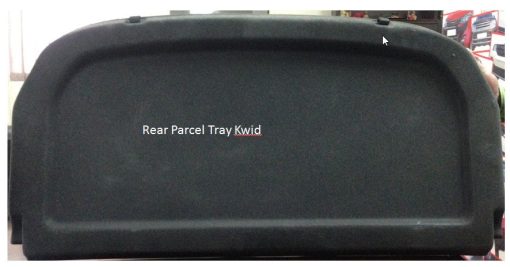 Kardzine Rear Parcel Tray for Renault Kwid-car accessories-kardzine-Helmetdon