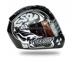 LS2 FF 352 XRAY Matt Black Helmet-Helmets-LS2-L-Helmetdon