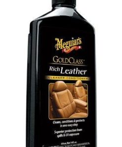 Meguiar's G7214 Gold Class Leather Cleaner and Conditioner (414 ml)-car care-Meguiar's-Helmetdon