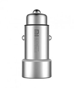 Mi Dual USB Car Charger (Silver)-Mi-Helmetdon