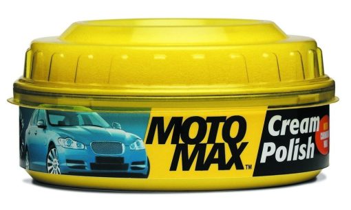 Motomax Cream Polish, 230 Gm-Motomax-Helmetdon