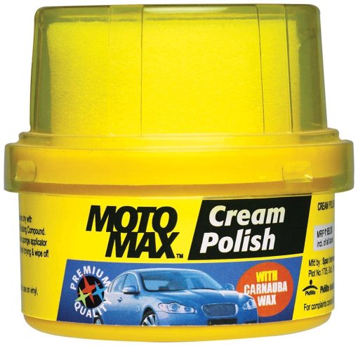 Motomax Cream Polish (60 g)-Motomax-Helmetdon