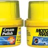 Motomax Cream Polish (Set of 2, 60 g)-Motomax-Helmetdon