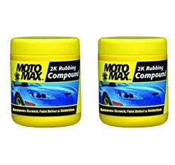 Motomax Gliding Wheels 2K Rubbing Compound 100 gm - Pack of 4-Automotive Parts and Accessories-Motomax-Helmetdon