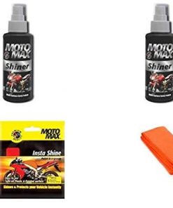 Motomax Shiner Multi Surface Spray Polish for Car & Bikes with Insta Shine & Micro Fiber Cloth Free-Automotive Parts and Accessories-Motomax-Helmetdon