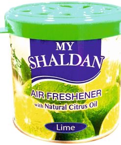 My Shaldan Lime Car Air Freshener (80 g)-Car Perfume-My Shaldan-Helmetdon