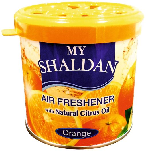 My Shaldan Orange Car Air Freshener (80 g)-Car Perfume-My Shaldan-Helmetdon