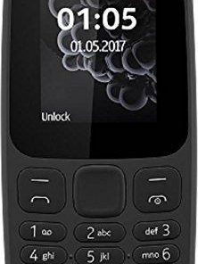 Nokia 105 (Dual SIM, Black)-Mobile Phone-Nokia-Helmetdon