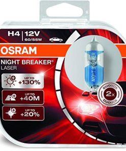 Osram H4 Laser Night Breaker Duo Box 64193NBL-HCB Light (60/55W, 12V, 2 Bulbs)-Bulbs-Osram-Helmetdon