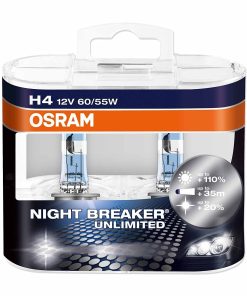 Osram H4 P64193 Night Breaker Unlimited Duo Box (12V, 60/55W)-Bulbs-Osram-Helmetdon