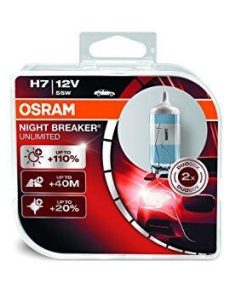 Osram H7 P64210 Night Breaker Unlimited NBU Duo Box (12V, 55W)-Bulbs-Osram-Helmetdon