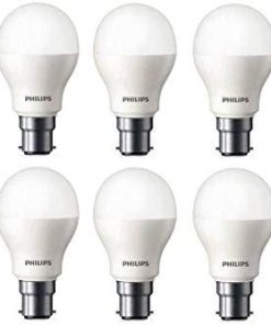 Philips 8.5-Watt Standard B22 LED Bulb (Pack of 10, Cool Day White)-Lighting-Philips-Helmetdon