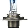 Philips H4 12342 White Vision Headlight Bulb (12V, 60/55W)-Bulbs-Philips-Helmetdon