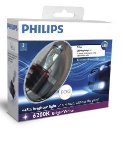 PHILIPS H8/H11/H16 X-treme Ultinon LED Fog Lamp (Set of 2)-Bulbs-Philips-Helmetdon