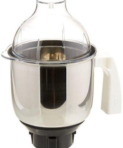 Preethi MGA-513 1.5-Litre Jar (Steel/Transparent)-Kitchen-Preethi-Helmetdon