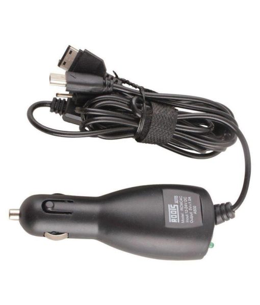 Roots Car Mobile Charger RCMC4C Black-Auto Accessories-Roots-Helmetdon