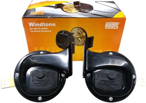 Roots Roots Windtone Skoda Type Horn (12V)-Automotive Parts and Accessories-Roots-Helmetdon