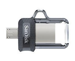SanDisk Ultra Dual 32GB USB 3.0 OTG Pen Drive-Electronics-SanDisk-32GB-Helmetdon