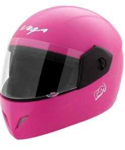 Vega Buds Junior Full Face Helmet for Kids-Helmets-Vega-50-54 CM Kids-Pink-Helmetdon