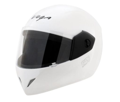 Vega Buds Junior Full Face Helmet for Kids-Helmets-Vega-50-54 CM Kids-White-Helmetdon