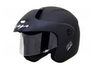 Vega Buds Junior Open Face Helmet for Kids-Helmets-Vega-50-54 CM Kids-Dull Black-Helmetdon