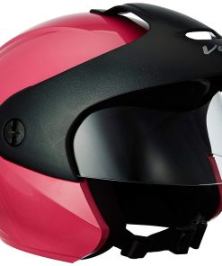 Vega Buds Junior Open Face Helmet for Kids-Helmets-Vega-50-54 CM Kids-Pink-Helmetdon