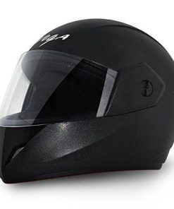 Vega Cliff Full Face Helmet-Helmets-Vega-M (Head Size 57 to 59 cm)-Black-Helmetdon