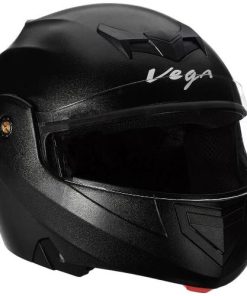 Vega Crux Flip-up Helmet Black-Helmets-Vega-M (Head Size 57 to 59 cm)-Black-Helmetdon