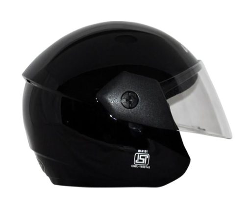 Vega Ridge Open Face Helmet-Helmets-Vega-M (Head Size 57 to 59 cm)-Black-Helmetdon